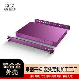 一站式定制网络服务器外壳铝合金导轨式企业级服务器源头工厂