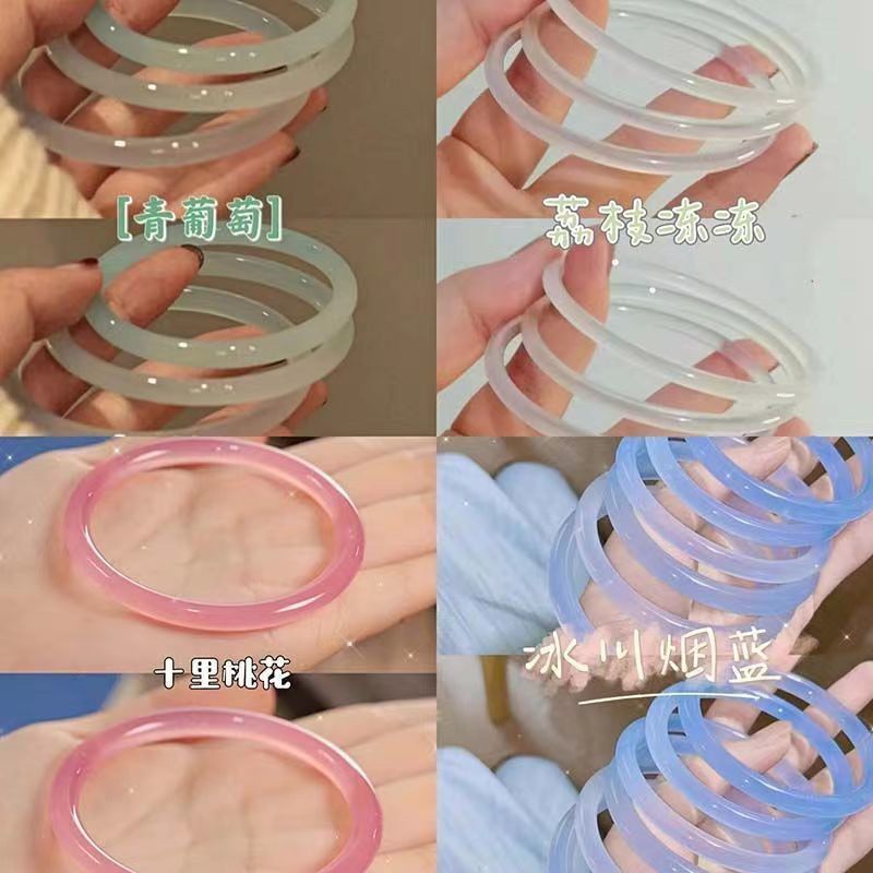Dry Rose Thin Jingle Bracelet New Chinese Style Hanfu Accessories Girl's Best Friend Thin Bracelet Summer Photo Jewelry