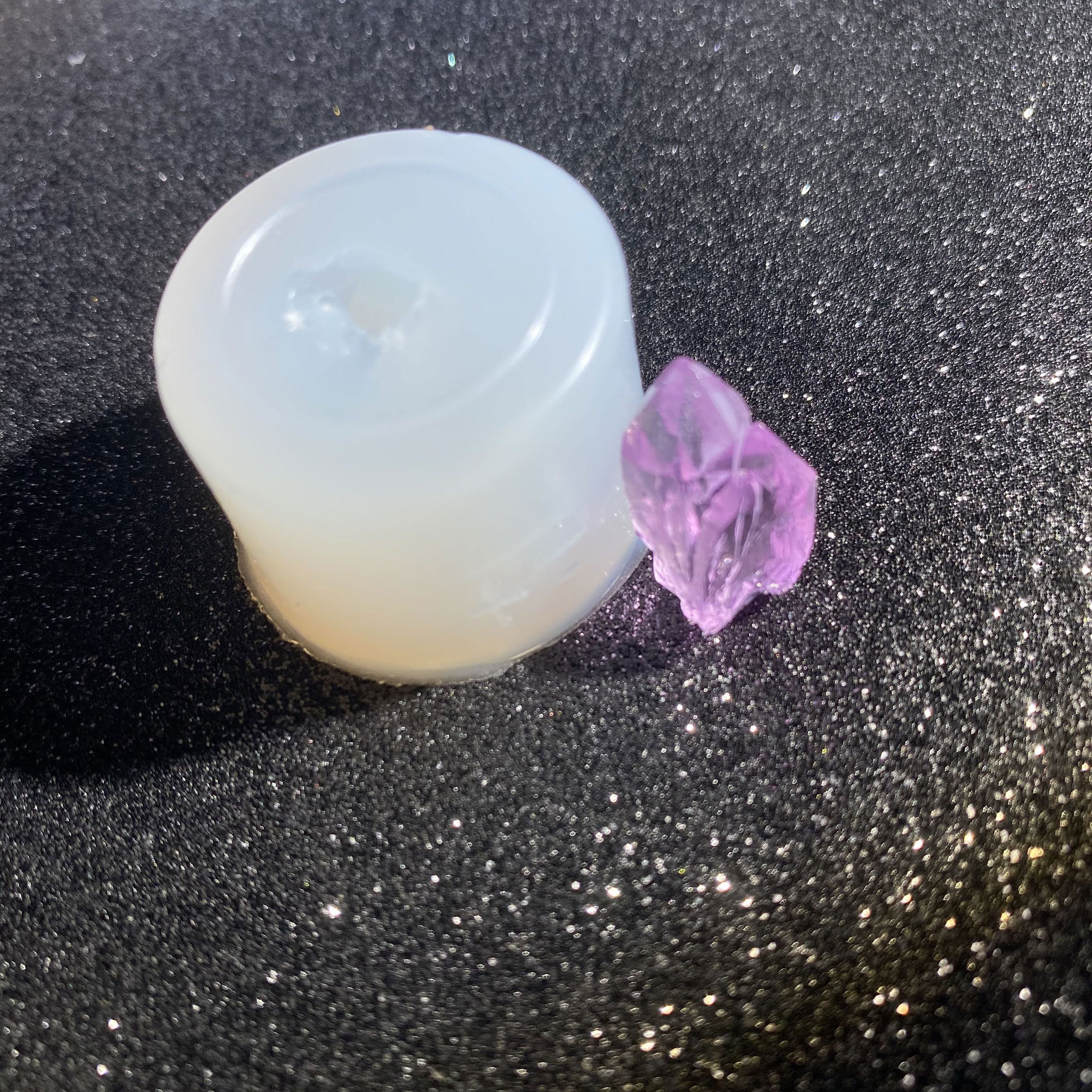 DIY epoxi iceberg cristal columna de silicona molde cristal epoxi mineral cristal Cluster Decoración Accesorios molde