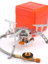 户外防风炉便携野营炉野炊炉头户外装备分体气炉高山猛火跨境专用