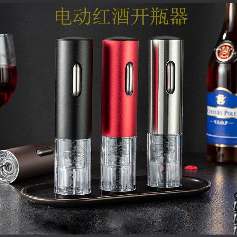 전기 와인 병따개 가정용 자동 스테인리스 전기 와인 오프너 다기능 와인 병따개