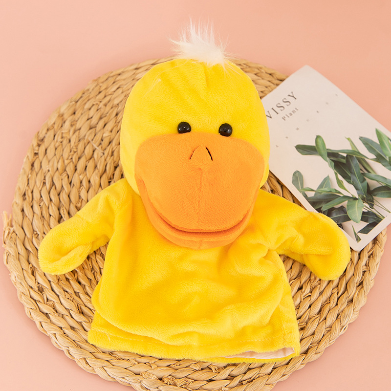 Marionetas de mano para animales de peluche con boca móvil – para jardín de infantes, venta en Amazon transfronterizo. image 17