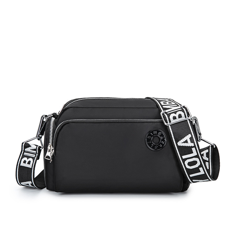 Español bi M nuevo bolso de hombro Binba BA y lo la ronda lo go bolsa de mensajero bolso de las mujeres