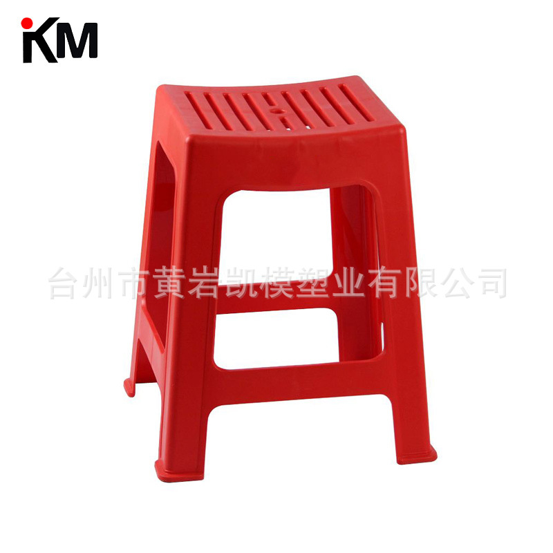 叠放塑料凳子注塑模具 塑料轻便家用凳模具 500-20000g注塑机加工