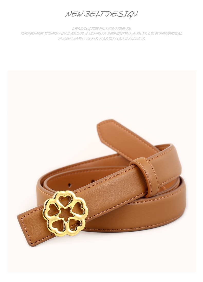 Naiste nahast vöö kleitidele ja teksadele stiilne disain_voghion.com