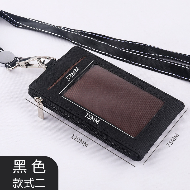 Jinbeisi tarjeta de trabajo cubierta de la tarjeta de identificación tarjeta de acceso al autobús del estudiante insignia Tarjeta de cordón CUBIERTA Cubierta de la tarjeta de fábrica