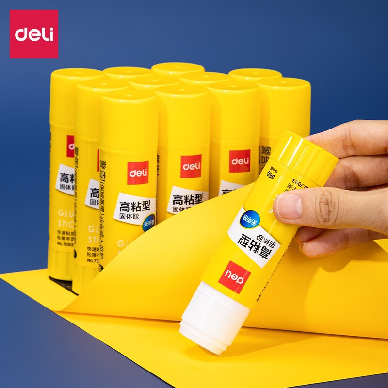 Deli 7092/7093 Solid Glue, Multiple Specifications Available, 12 Pieces/Box, Formaldehyde-Free Solid Glue Sticks, Dropshipping Deli 7092/7093 Solid Glue, Multiple Specifications Available, 12 Pieces/Box, Formaldehyde-Free Solid Glue Sticks, Dropshipping
