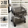 Glacier pattern, 2 layers of translucent grey + hanging basket *2