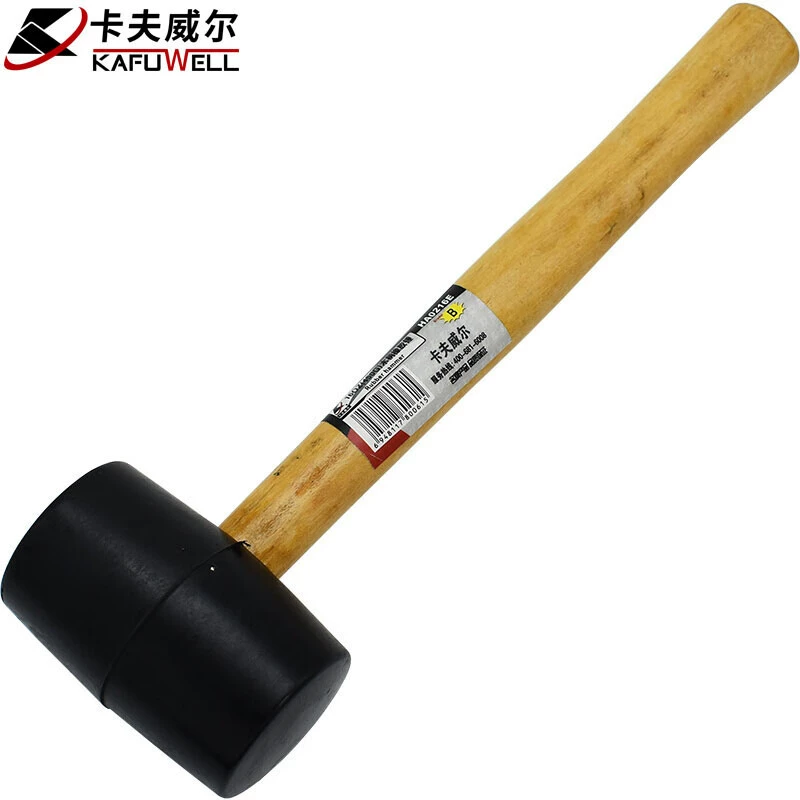 Деревянная рукоять молотка резиновый молоток, Installation hammer HA0216E, может выдавать дополнительные квитанции