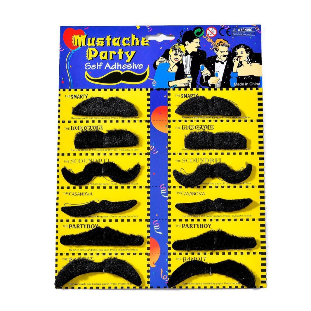 Amazon Hot Halloween disfraz de barba negra caballero peluche barba accesorios