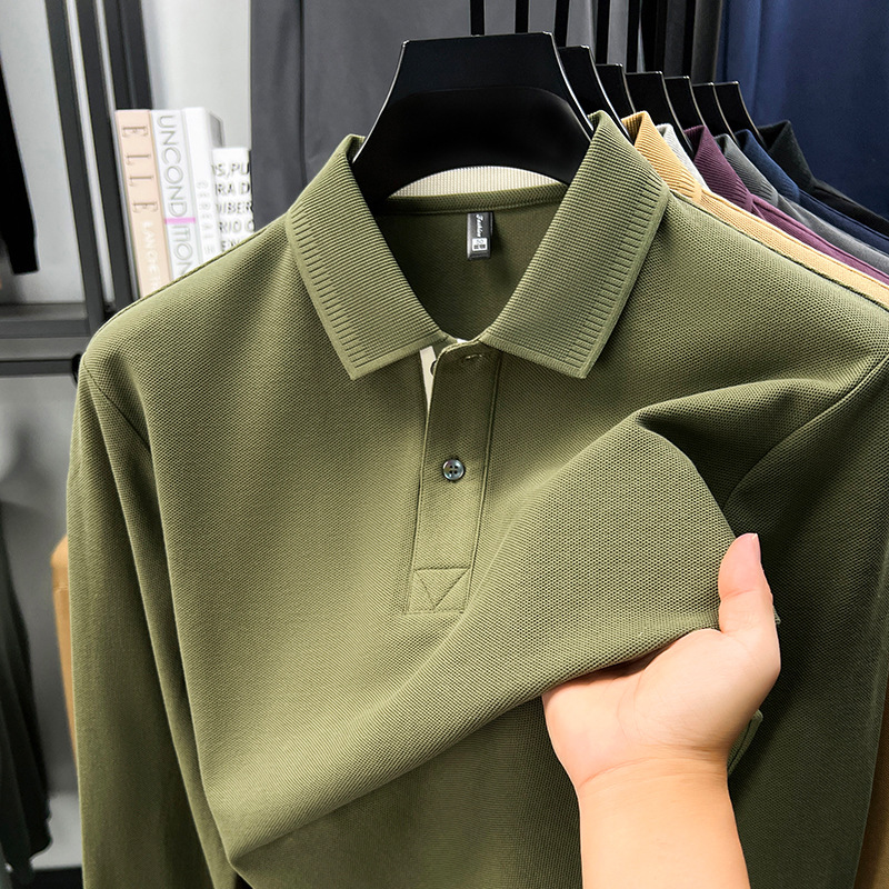 25 New Styles 240g Pure Cotton Long Sleeves Threaded Cuffs Computer Collar Sufficient Stock Beige Floral Gray Army Green Purple