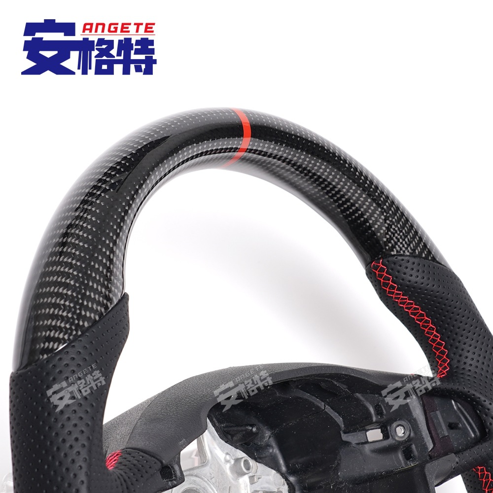 Suitable for Seat/Leon/Ibiza Cupra Real Carbon Fiber Steering Wheel Car Steering Wheel