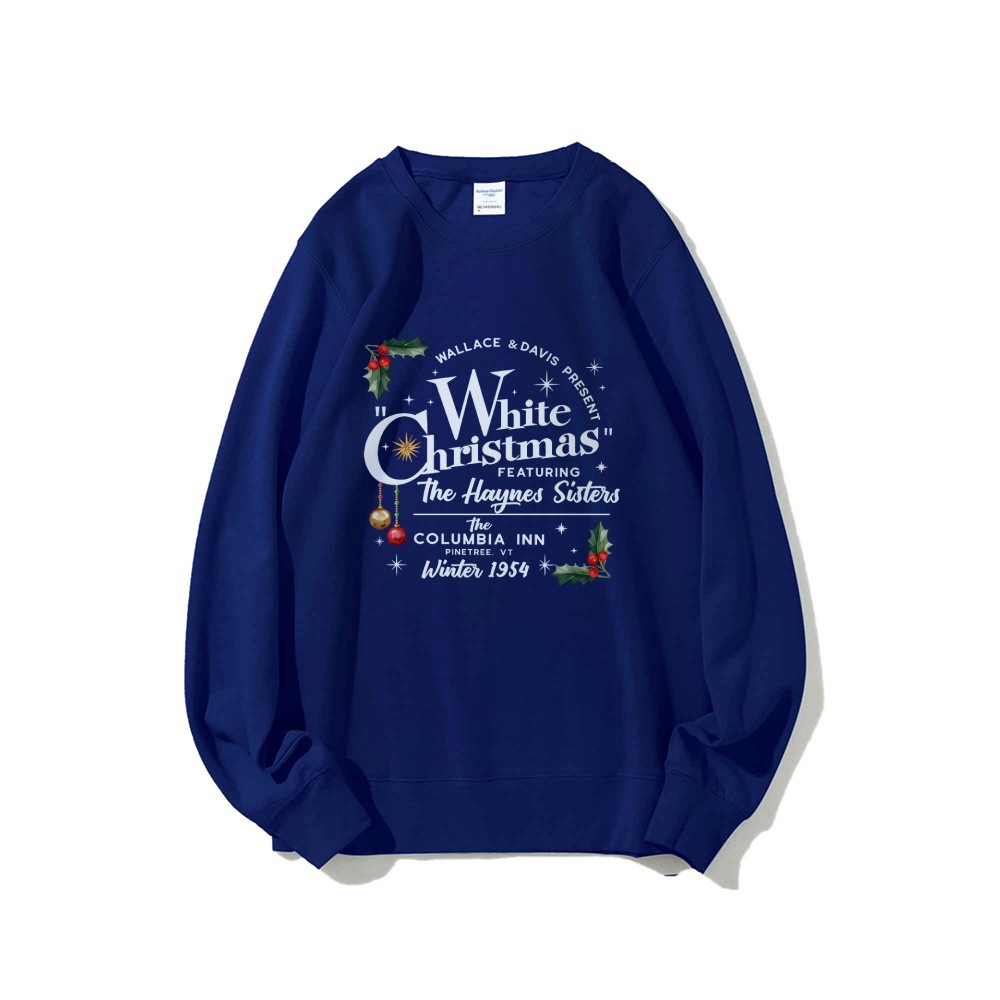 White Christmas Movie Sweatshirt, Wallace y Davis Sweater