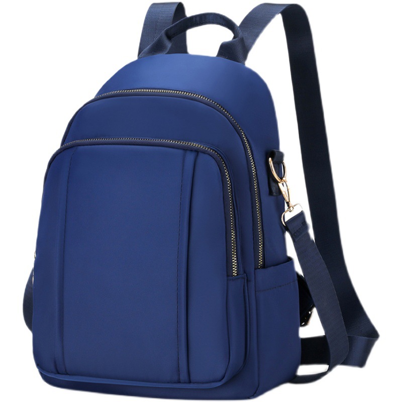 2022 nueva mochila de color sólido simple al aire libre portátil ocio mochila de mediana edad mochila de viaje al aire libre