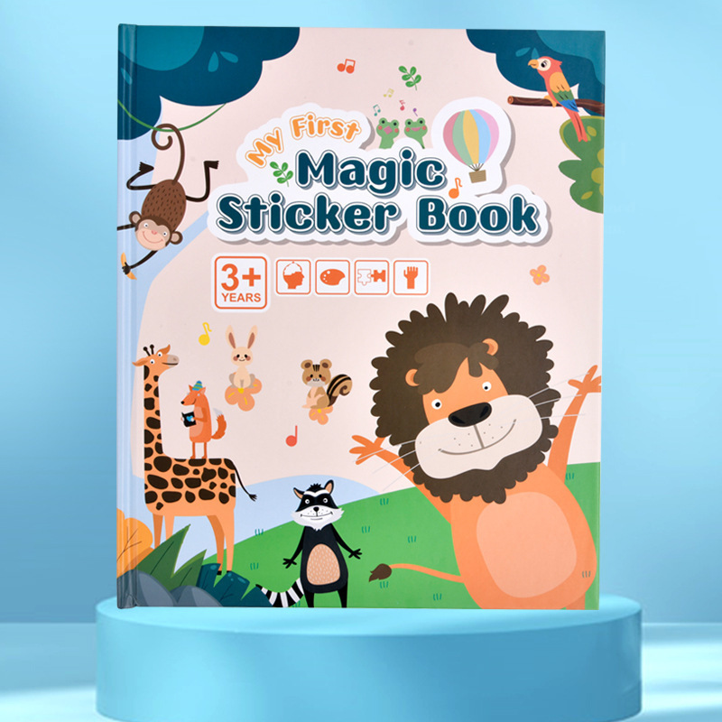 Educación temprana para niños, iluminación, gelatina, calcomanías tranquilas, libros, libros pegados, rompecabezas para bebés, libros ocupados, rompecabezas, juguetes, ejercicios