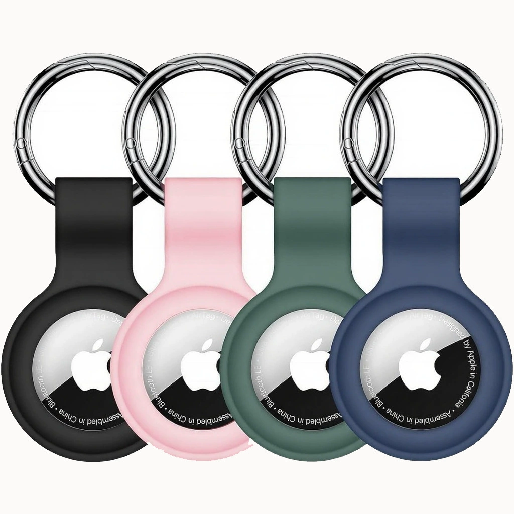 Apple, protective case, silicone waterproof keychain