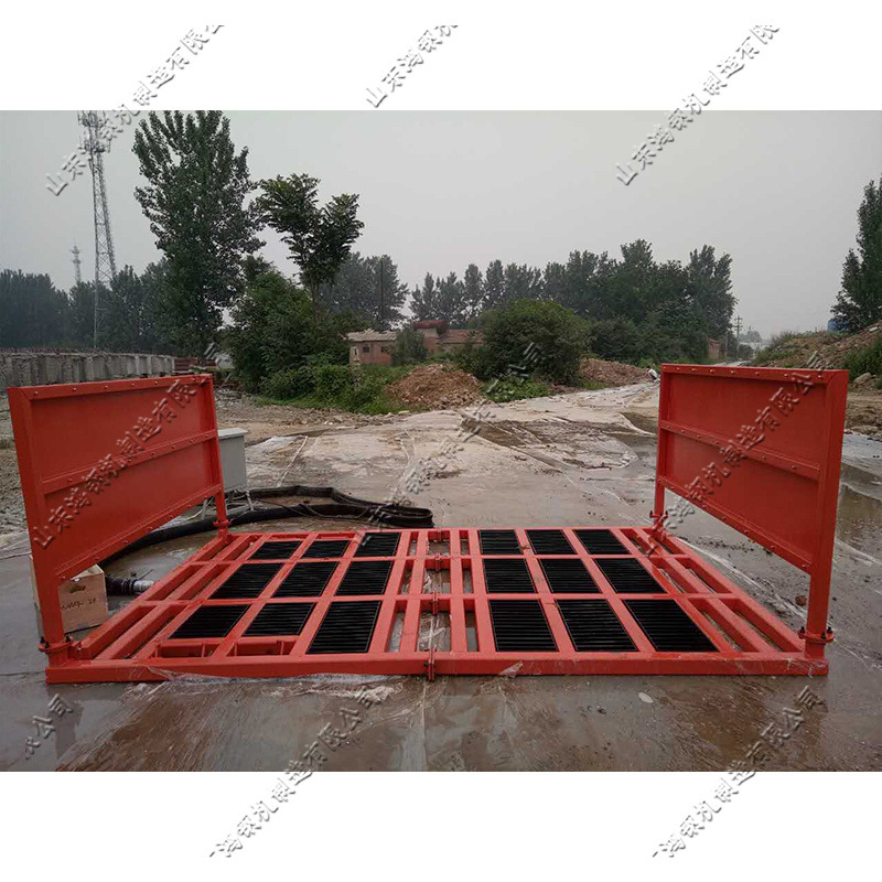 全自动光感应式车辆清洗设备 自动排泥洗车台 建筑工地工程洗车机