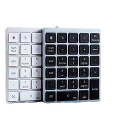 数字键盘28键财会外汇无线蓝牙键盘可USB充电编程写入轻薄小键盘