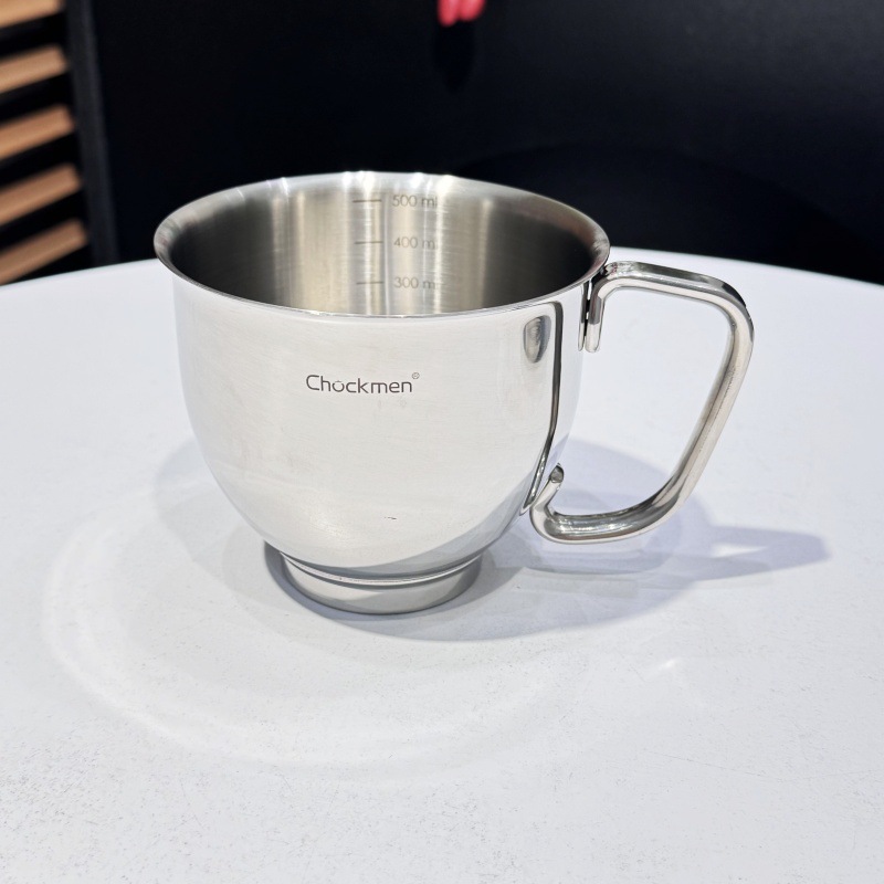 Zhuode Ming Elite 맥주잔 손잡이 포함 10cm 316 스테인레스 스틸