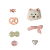 214# pink button bear fastener