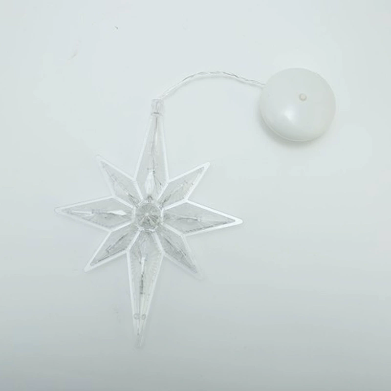Ледяная потолочная LED-лампа — подвесной праздничный LED-украшение, множество мотивов, работает на батарейках