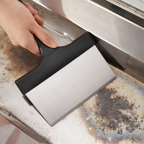 Stainless steel barbecue grill grill net cleaning brush bbq cleaning tool Teppanyaki scouring pad nylon cloth set