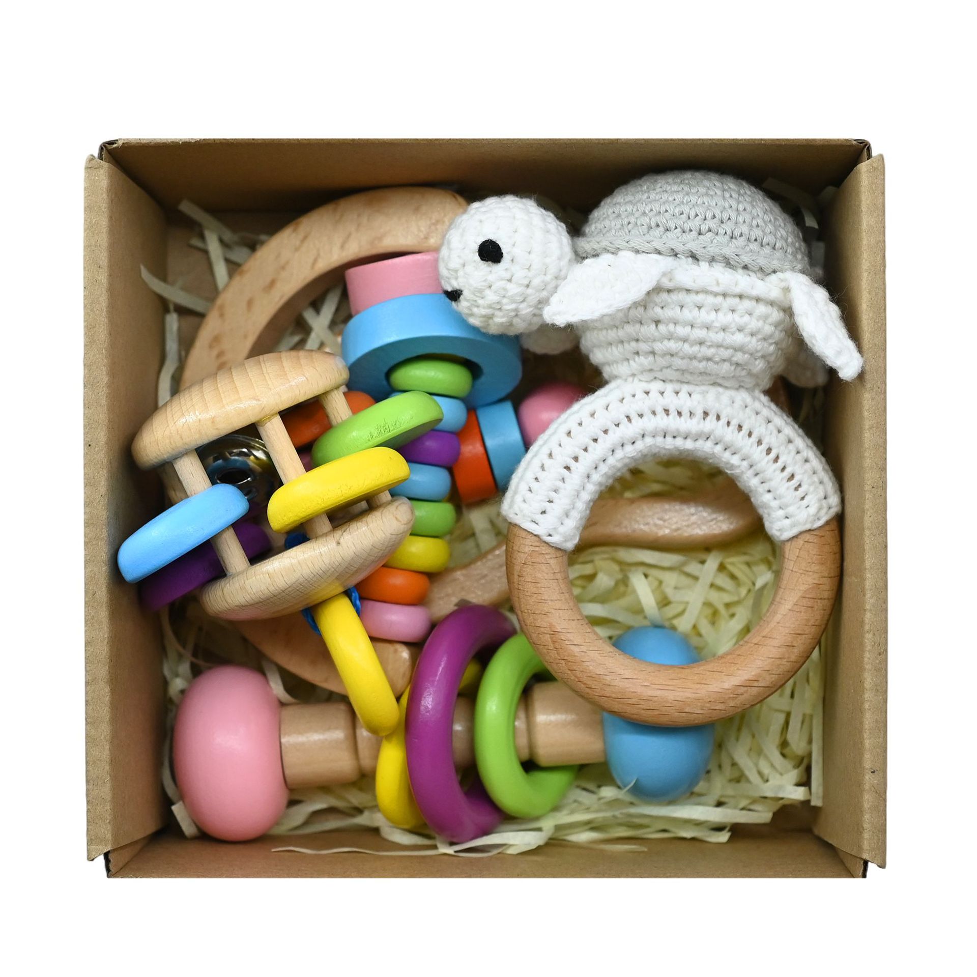 회색 거북이 선물 상자