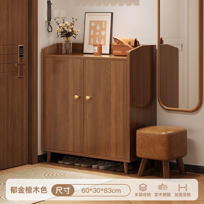 鞋柜收纳柜一体靠墙入户门玄关家用门口新款2025爆款室内储物鞋架|undefined