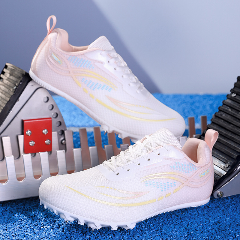 Zapatillas de Atletismo con 7 Clavos de Superfibra y Caucho Ligeras para Carreras de Velocidad image 1