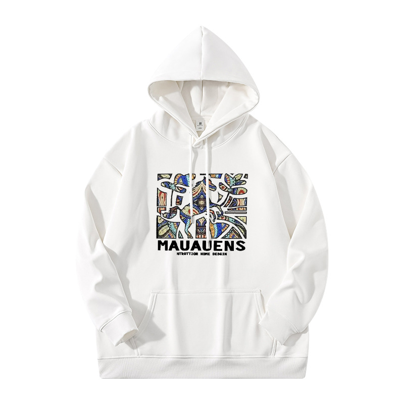 420g pesado chaqueta encapuchada de primavera y otoño marca de tendencia suelta nueva chaqueta juvenil americana vintage