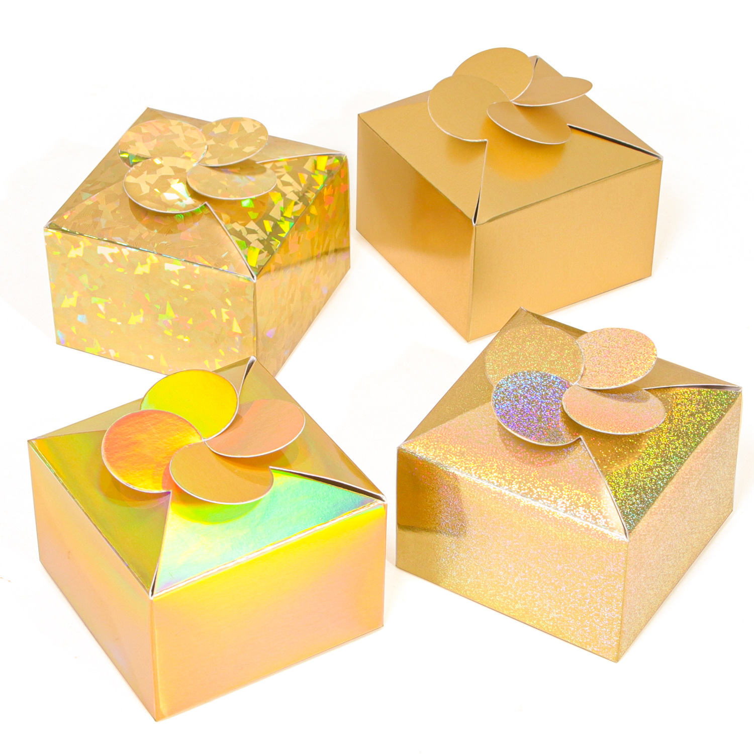 13g Weight Gift Box Event & Party Supplies 1 Piece Quantity Holiday, Wedding, Party Occasion Wedding Festival Solid Color Pattern Wedding Solid Color Paper Holiday Wedding Party Gift Box Gift Wrapping Supplies 4
