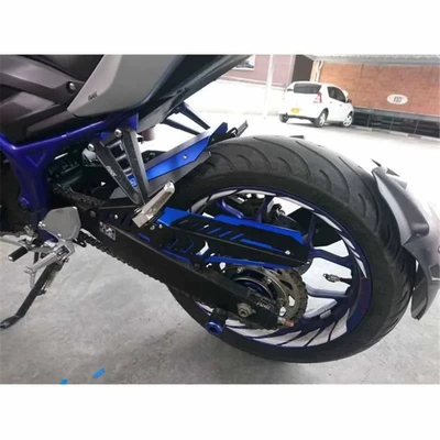 chain guard, rear fender — Motorcycle frame