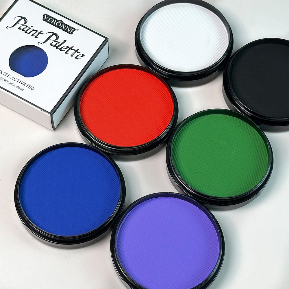 30g face color water soluble body painting pigment face painting cream Halloween oil color Christmas black and white red