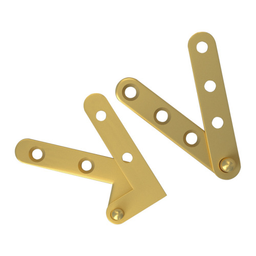 Copper hinge upper and lower pivot Ming and Qing style antique redwood door hinges invisible chicken beak hinge one hinge grinding center hinge head hinge