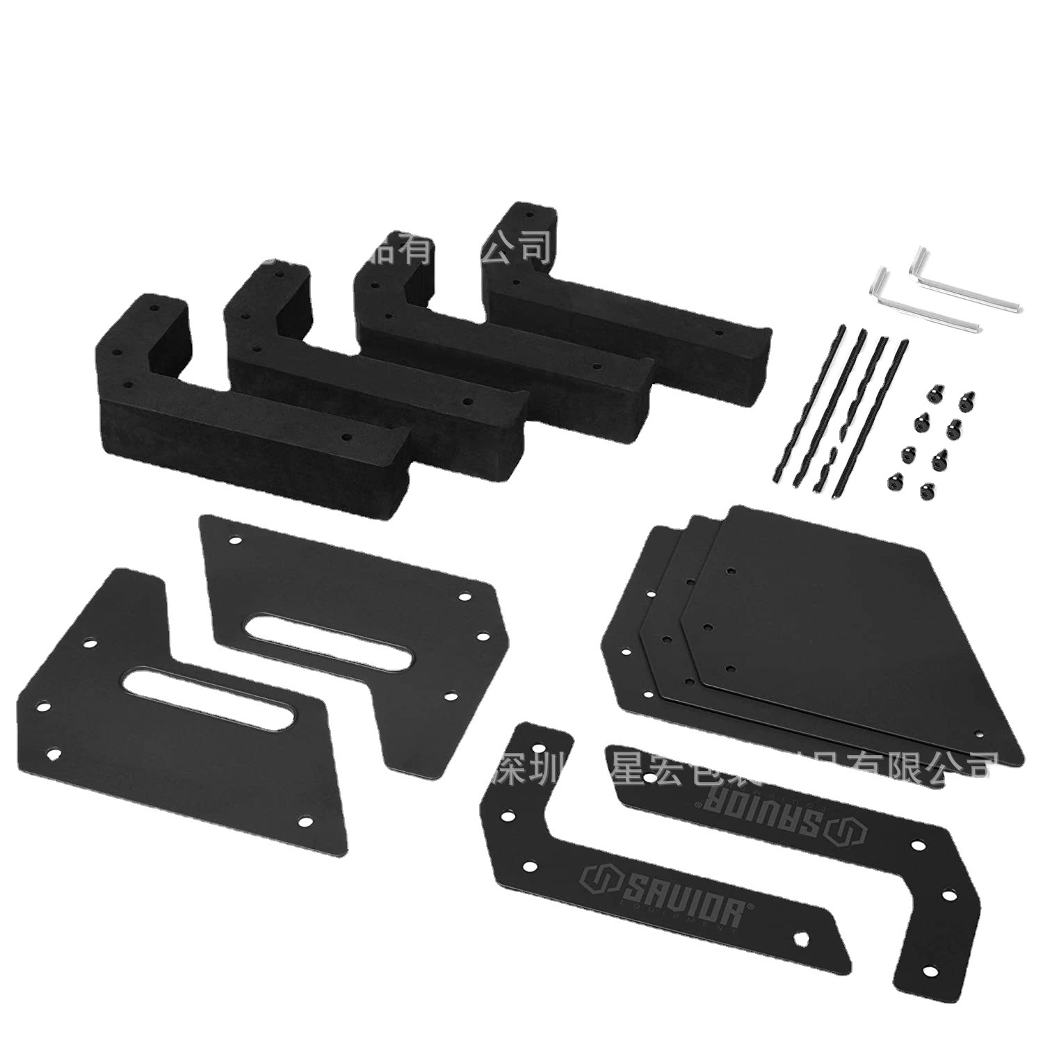 Amazon Venta caliente soporte de espuma EVA de alta densidad soporte de la pistola de espuma EVA forro pistola caja de almacenamiento con estilos completos