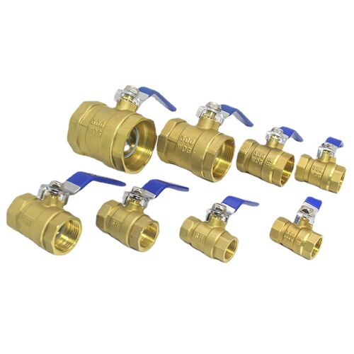 DN15DN20 thickened tap water valve switch brass double inner wire ball valve/216 type water pipe valve/copper ball valve