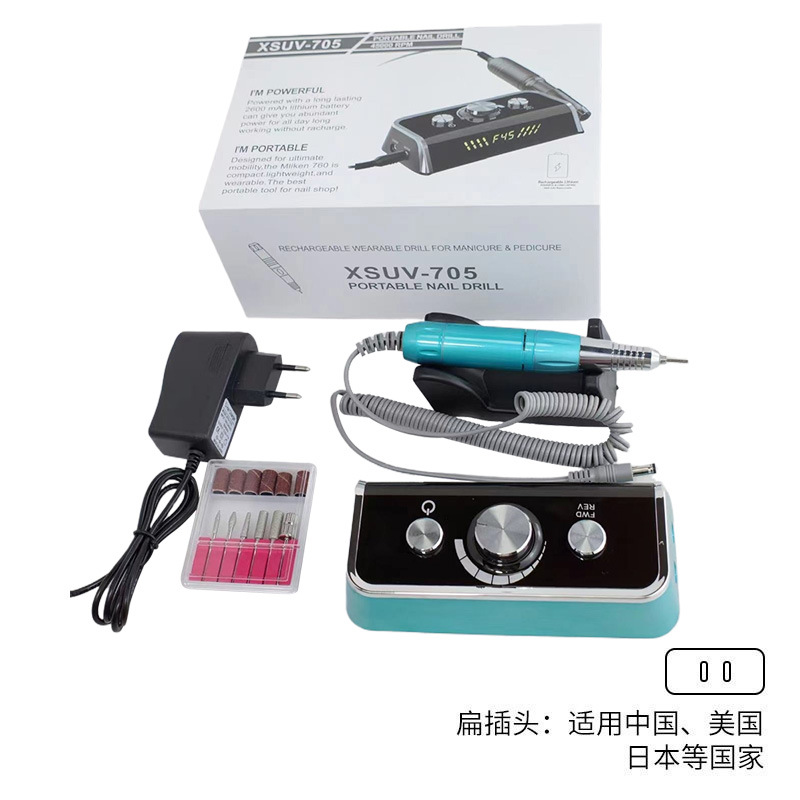 Nuevo amolador de uñas de escritorio amolador de almacenamiento de pantalla 45000RPM amolador de uñas profesional de descarga transfronterizo