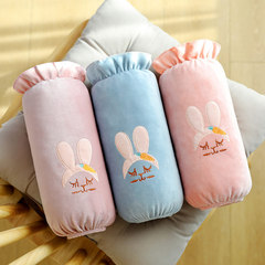Ruiya Winter Women Rabbit Ear Short Sleeve Embroidered Fleece Sleeve Socks Student Cartoon Bunny Optional Color Sleeve Socks