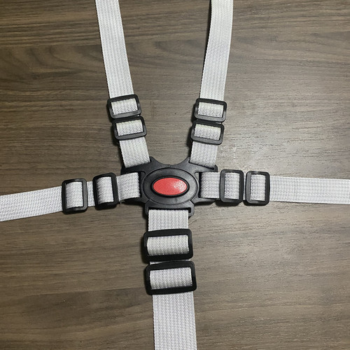 Child growth chair safety belt baby chair safety belt dining chair accessories safety protection five-point buckle safety belt