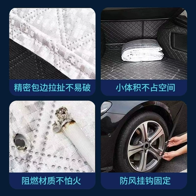 Heat-Insulating and Sun-Blocking, Suitable for: Car clothing