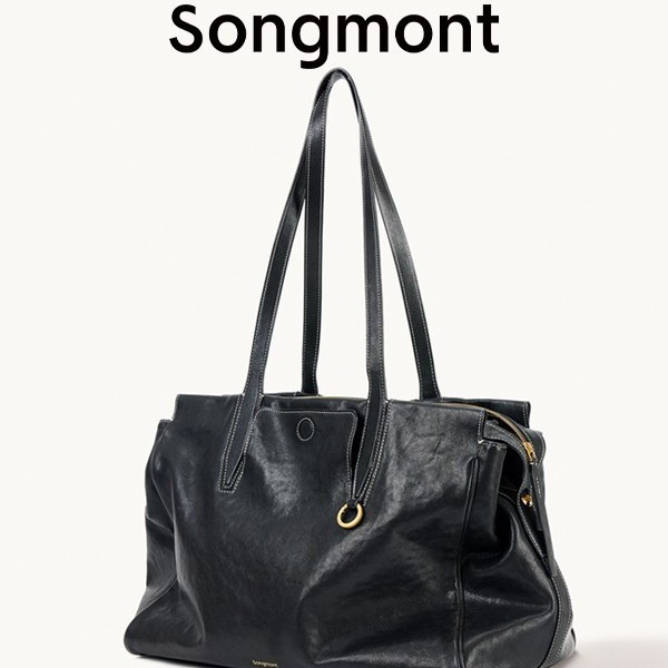 【现货】Songmont山下有松循迹见物旅行包植鞣皮托特包手提包单肩