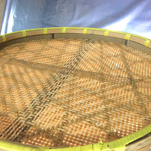 竹编产地货源竹质工艺品 包皮竹筛子 厂家直销手工编制现货批发