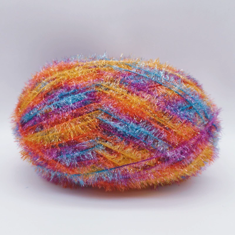 Стеклянная шелковая нить, handmade мерцание, 50 г (≈100 м) — упакованный односторонний пряжа