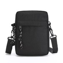 潮男牛津布小钱包运动骑行背包日系斜挎单肩小包女时尚学生手机包