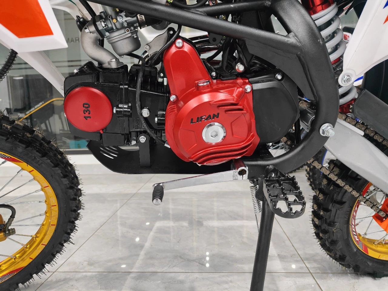 Элитный внедорожный мотоцикл K65, гористая местность, мan-лиса 130cc бензиновый мотоцикл-карт