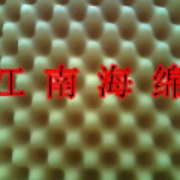 供应黄色压花海绵 隔音海绵 大型机器隔音海绵 消音海绵