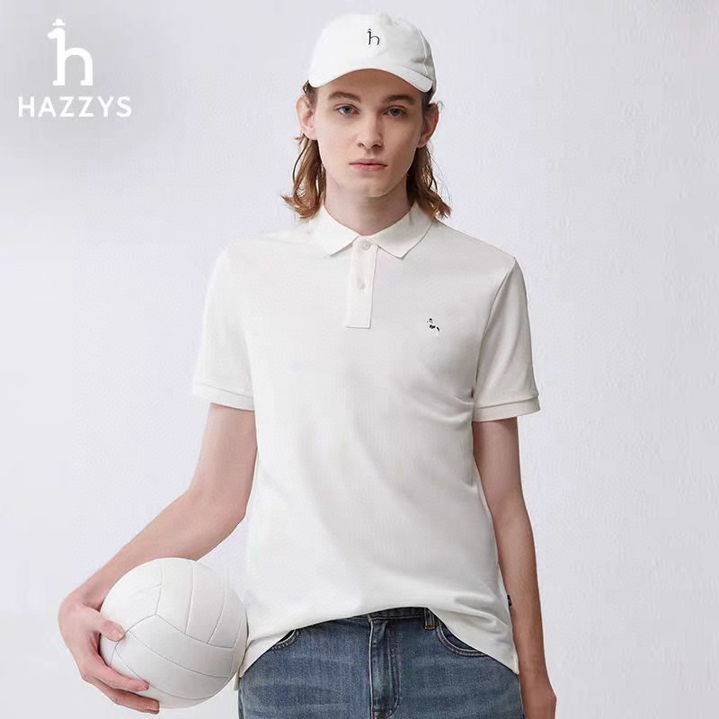 クロスボーダー Hazzy Haggis メンズ クラシック 春夏新作 カジュアル ラペル 半袖 ポロ Tシャツ|undefined