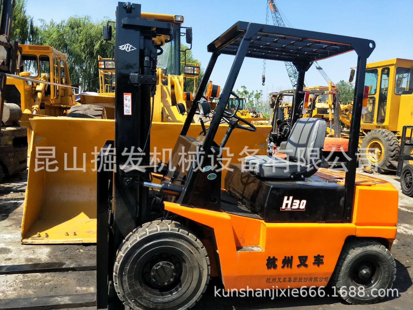 二手合力3吨叉车  杭叉3吨叉车，3.5吨叉车出售