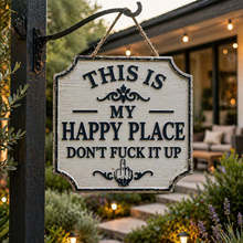 �羳���R�d�¿ɐ�Happy Place Vintage sign�옷֮�؏͹Ř�־����