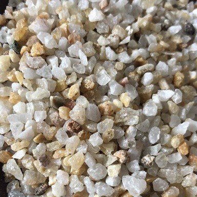 白色石英砂滤料多目数泳池水处理地下水除铁锰过滤砂石
